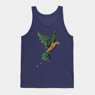 wood bird Tank Top